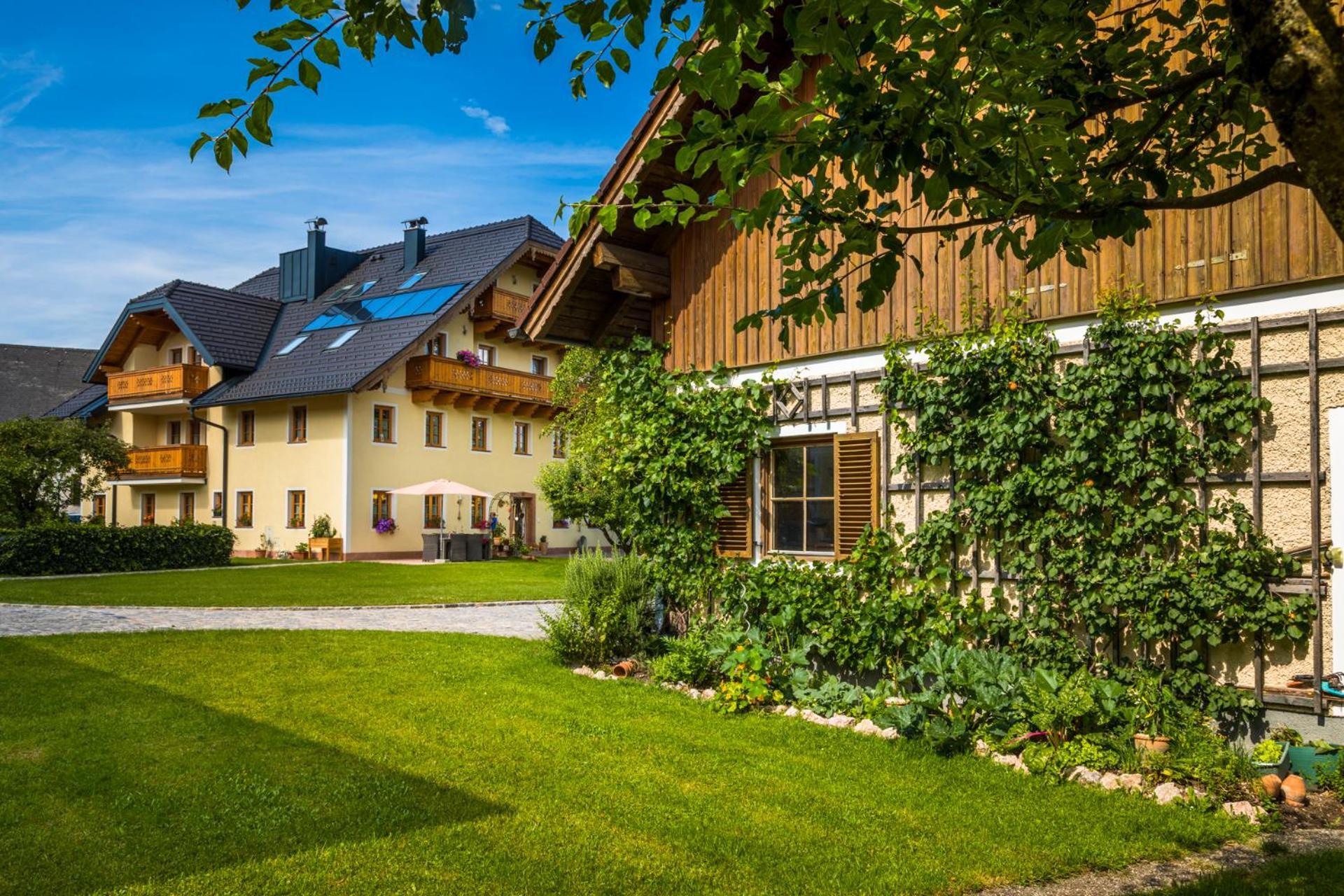 Landhaus Appartement Seidenwebergut Anif Bei Salzburg Niederalm المظهر الخارجي الصورة